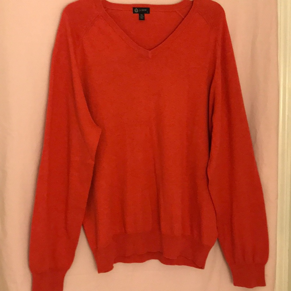J.Crew V-Neck Pullover Sweater Size L